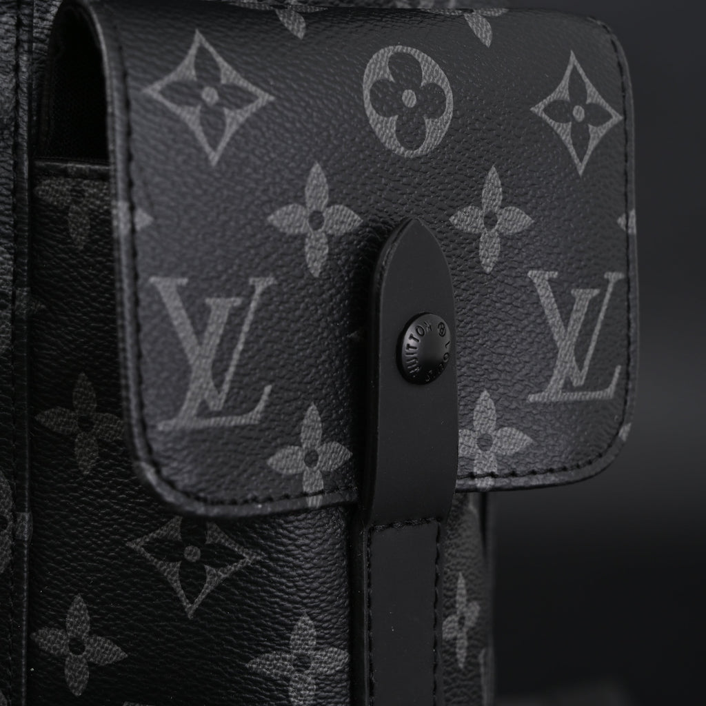 Louis Vuitton Christopher PM Monogram Eclipse Backpack — view 13