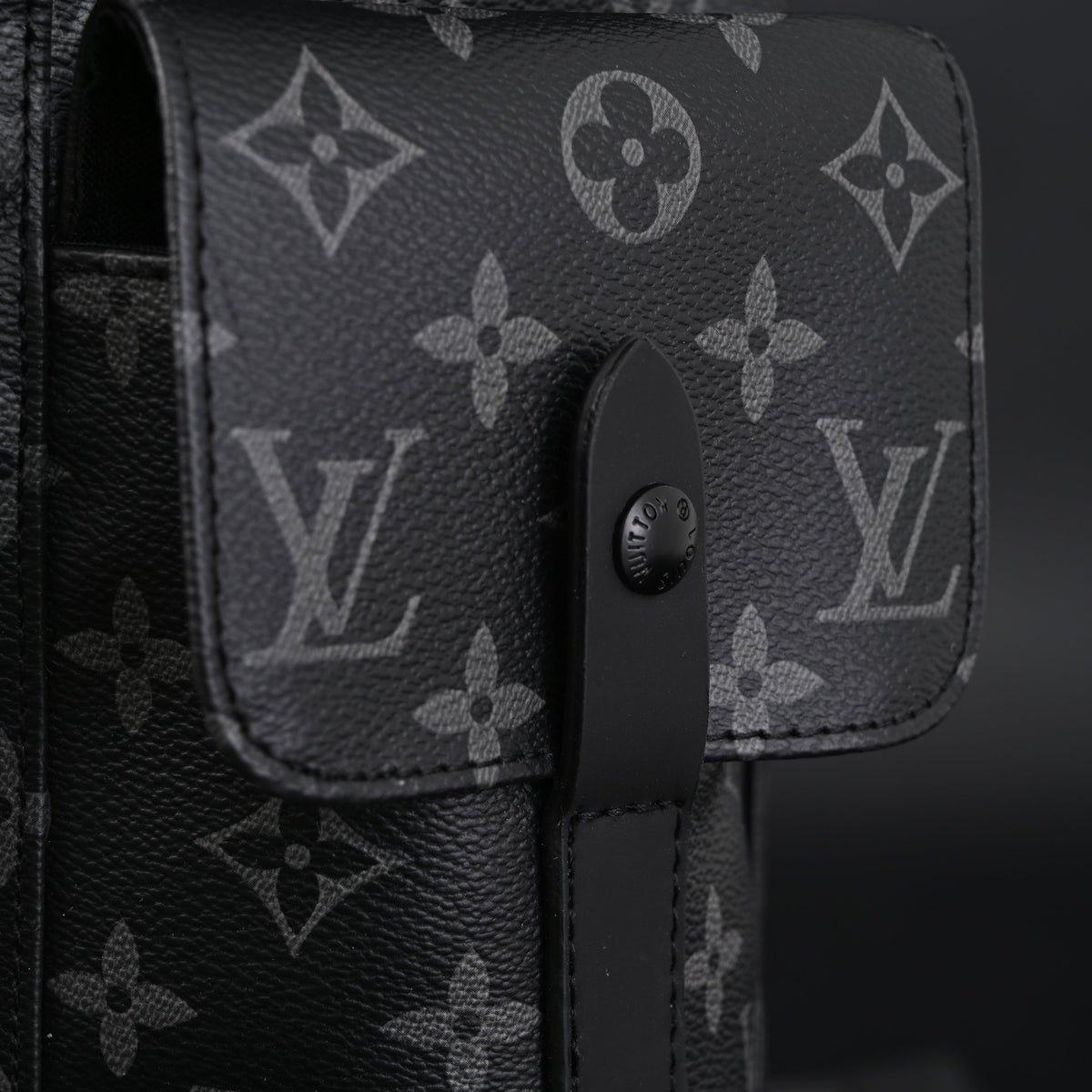 Louis Vuitton Christopher PM Monogram Eclipse Backpack — view 13