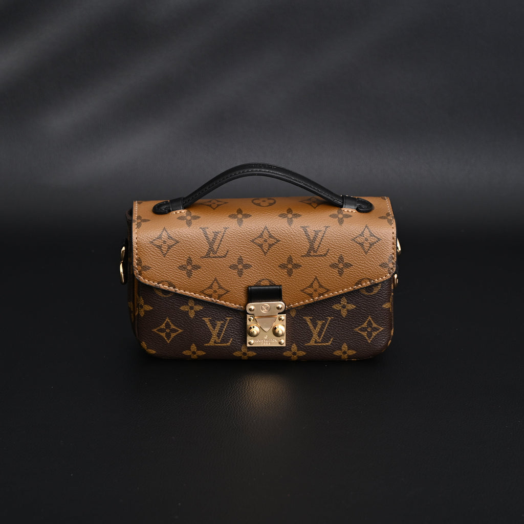Louis Vuitton Petite Malle Souple Monogram Canvas Handbag — view 7