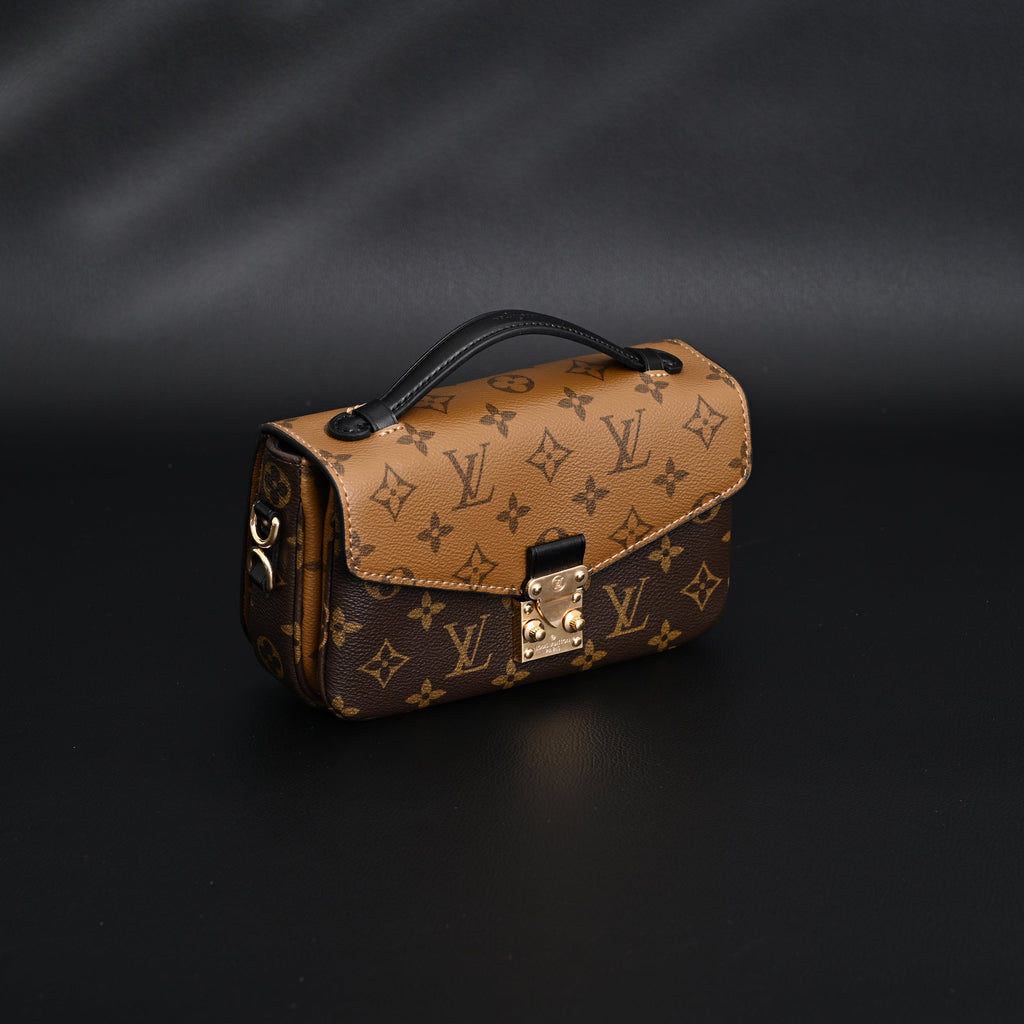 Louis Vuitton Petite Malle Souple Monogram Canvas Handbag — view 15