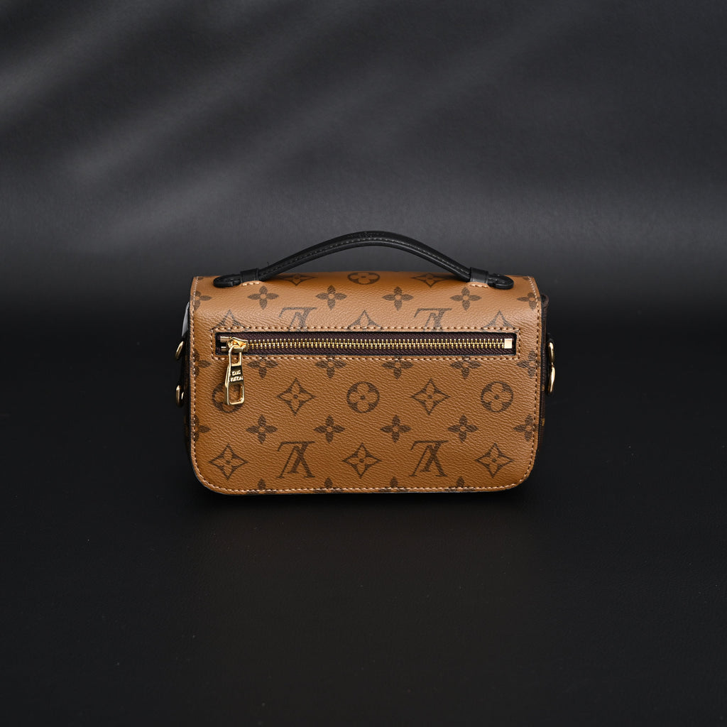 Louis Vuitton Petite Malle Souple Monogram Canvas Handbag — view 17