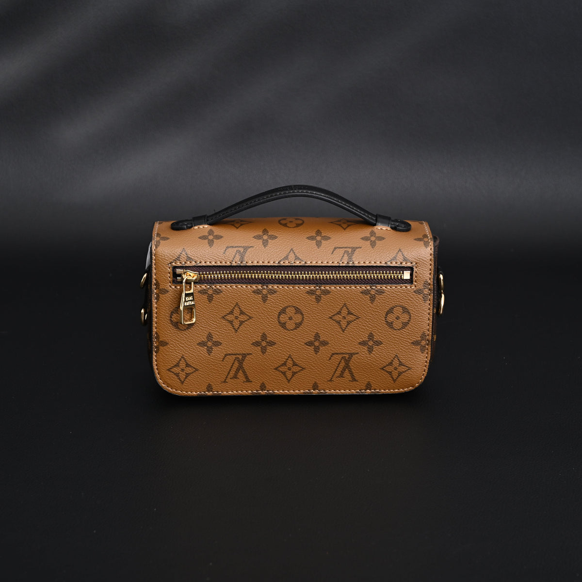 Louis Vuitton Petite Malle Souple Monogram Canvas Handbag — view 17