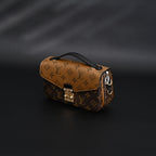 Louis Vuitton Petite Malle Souple Monogram Canvas Handbag — view 9