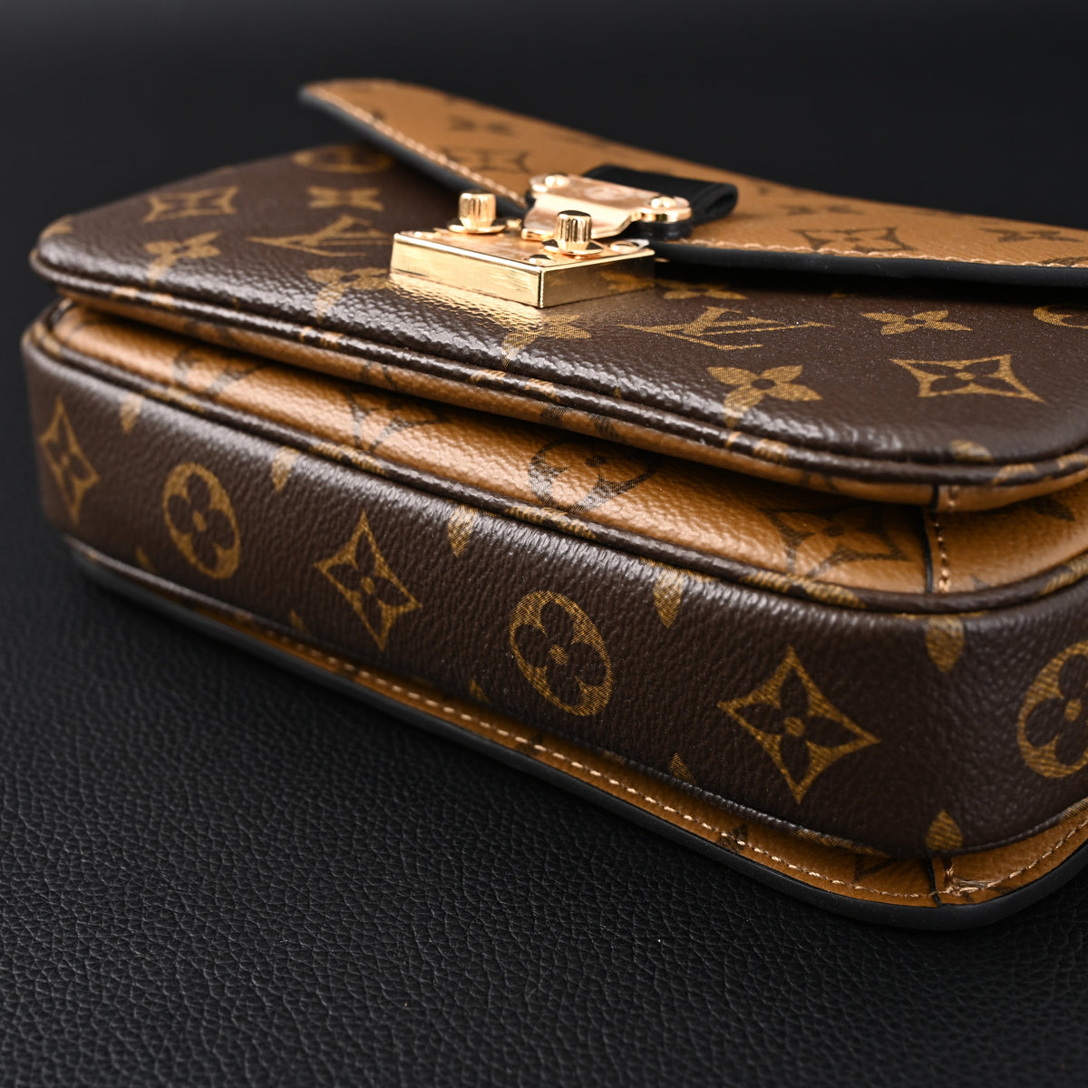 Louis Vuitton Petite Malle Souple Monogram Canvas Handbag — view 18