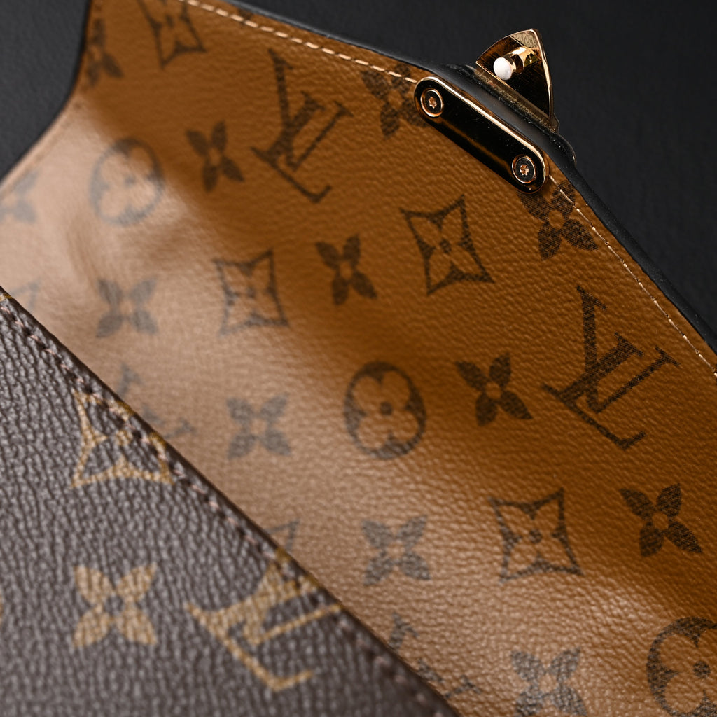 Louis Vuitton Petite Malle Souple Monogram Canvas Handbag — view 13