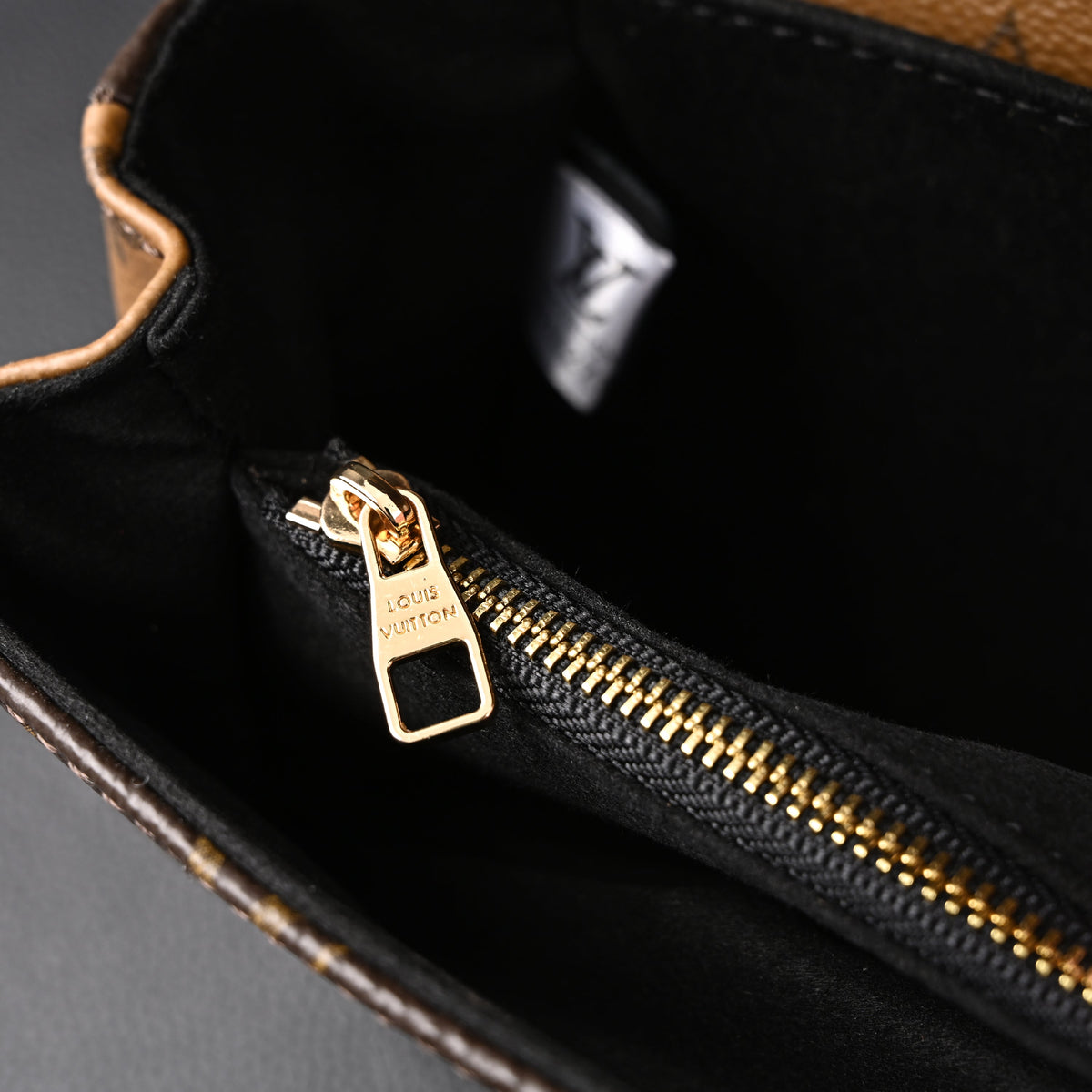 Louis Vuitton Petite Malle Souple Monogram Canvas Handbag — view 6