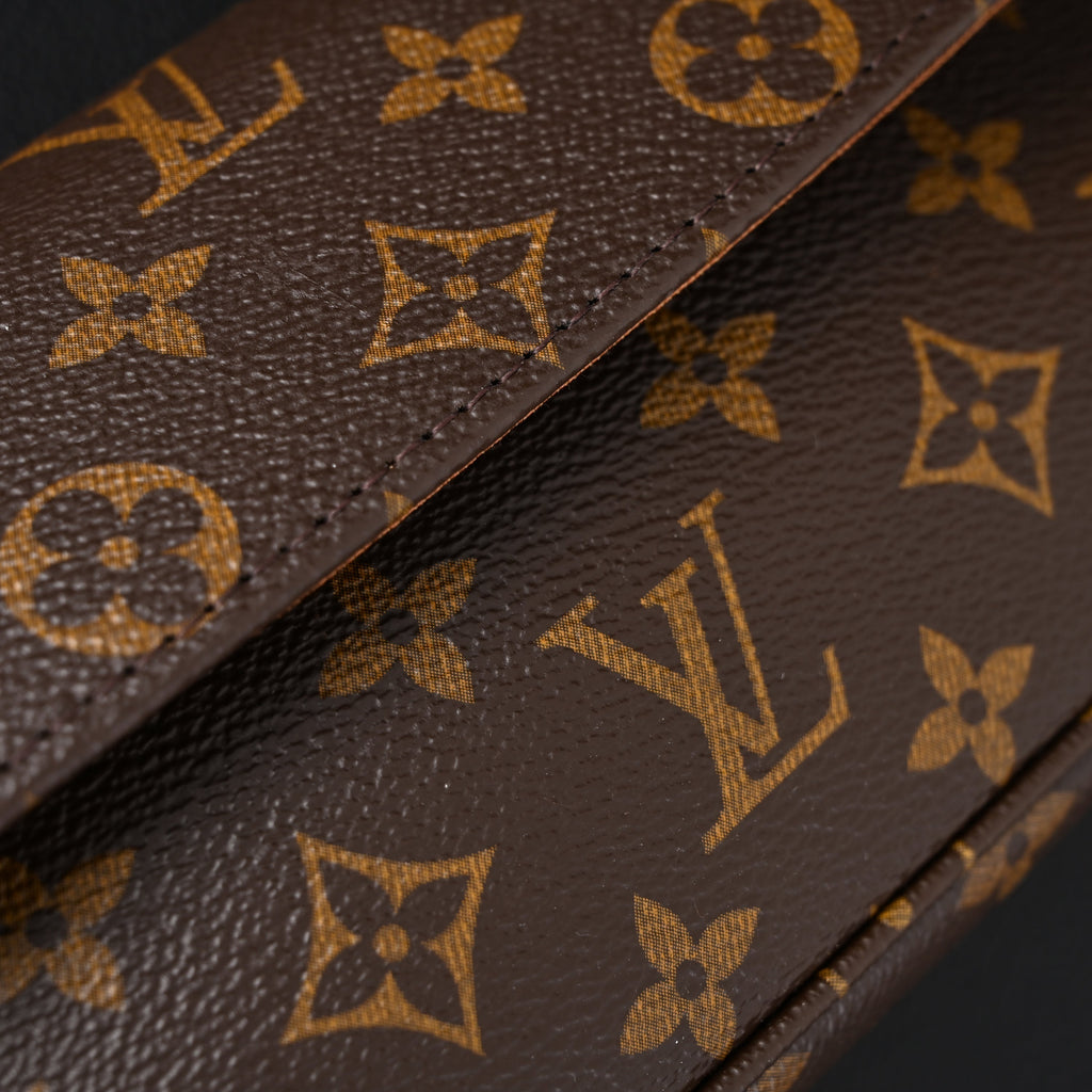 Louis Vuitton Félicie Pochette Monogram Canvas Chain Wallet — view 5