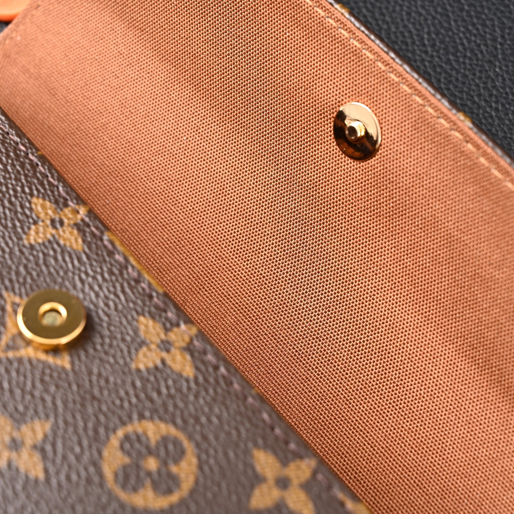 Louis Vuitton Félicie Pochette Monogram Canvas Chain Wallet — view 7