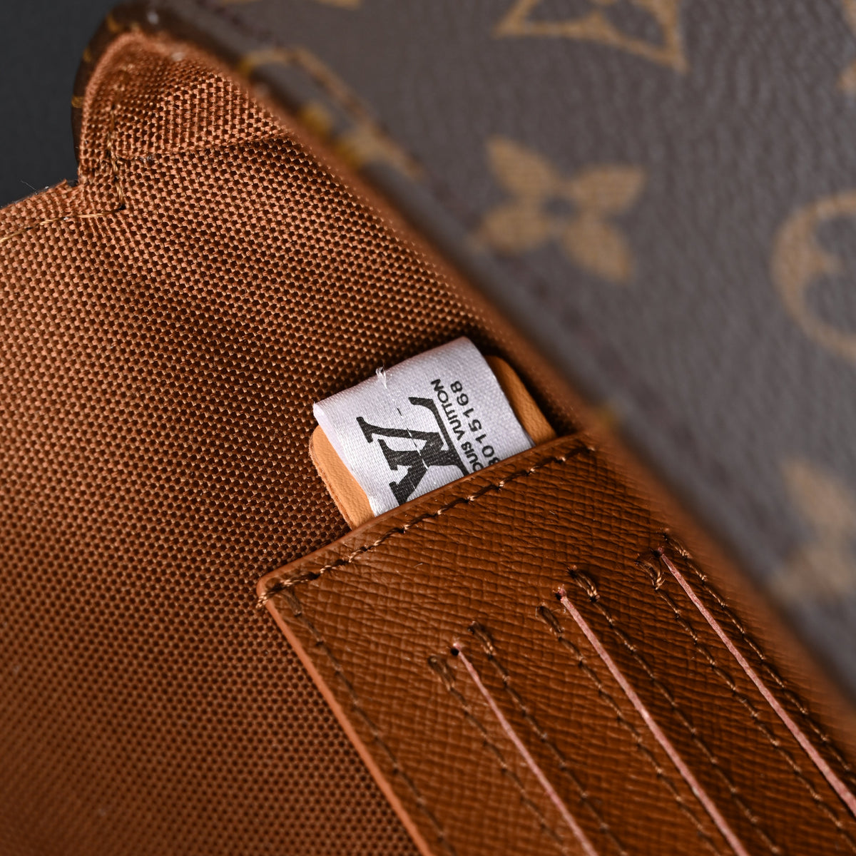 Louis Vuitton Félicie Pochette Monogram Canvas Chain Wallet — view 8
