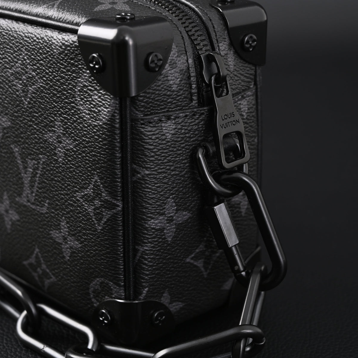Louis Vuitton Utility Crossbody Bag Monogram Eclipse — view 12