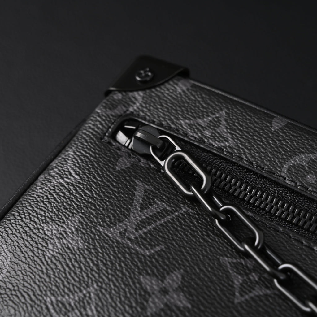 Louis Vuitton Utility Crossbody Bag Monogram Eclipse — view 8