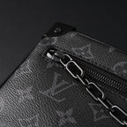 Louis Vuitton Utility Crossbody Bag Monogram Eclipse — view 8