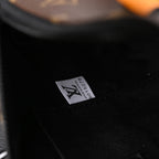 Louis Vuitton Keepall Bandoulière 50 – Monogram Canvas with Neon Orange Trim Travel Bag — view 10
