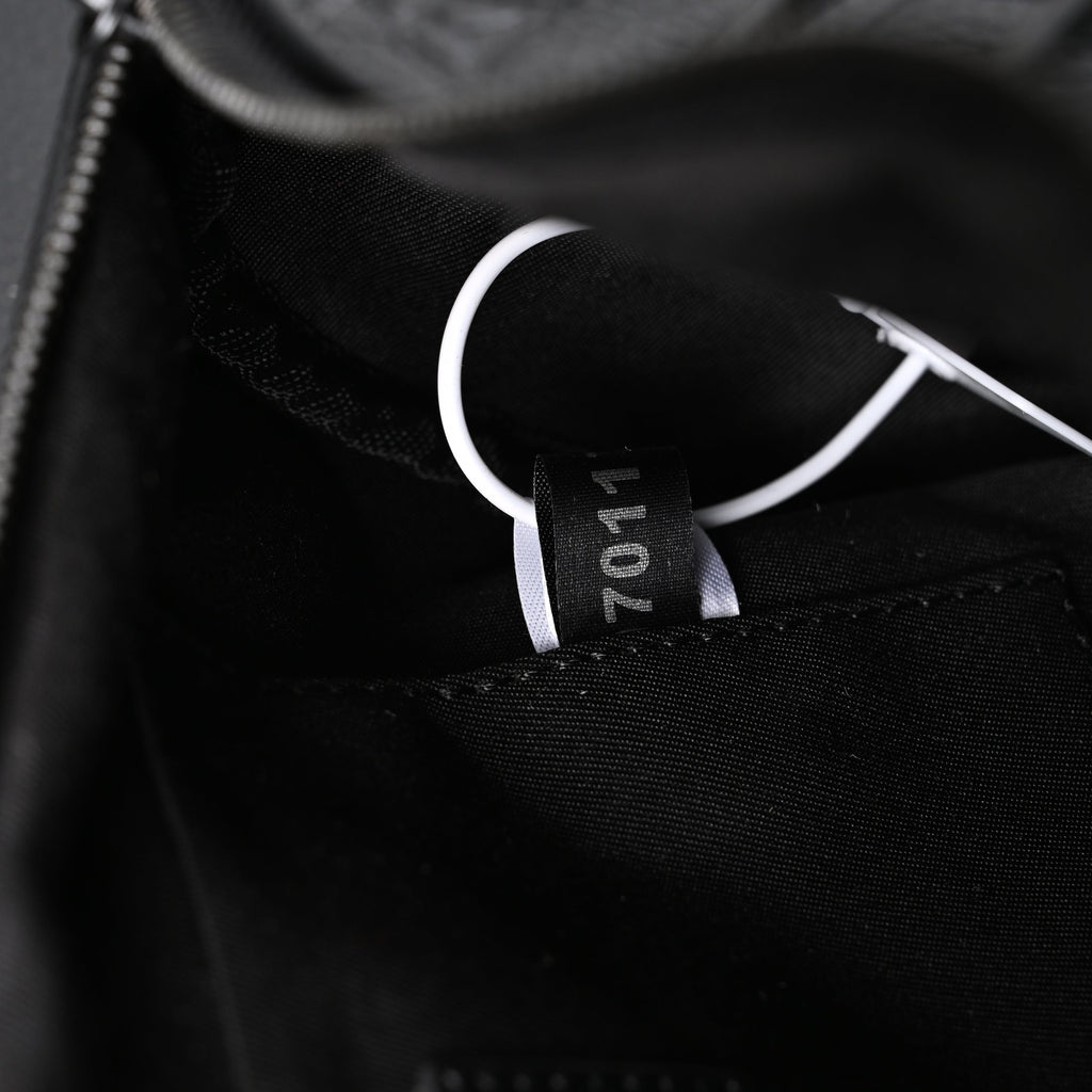 Louis Vuitton Keepall Bandoulière 50 – Monogram Shadow Black Leather Travel Bag — view 10