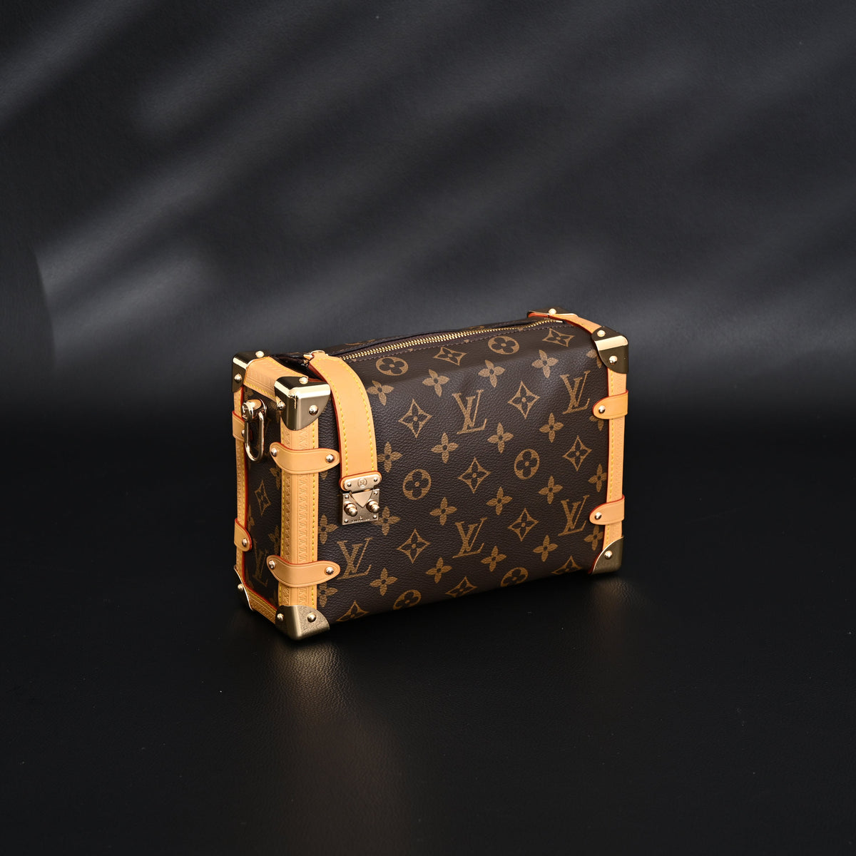 Louis Vuitton Cannes Trunk Bag – Monogram Canvas with Gold-Tone Hardware — view 9
