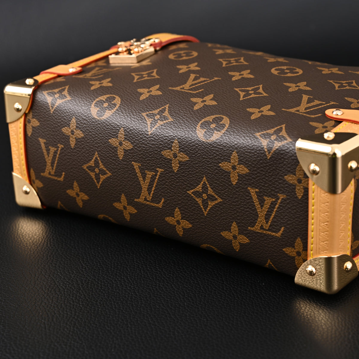 Louis Vuitton Cannes Trunk Bag – Monogram Canvas with Gold-Tone Hardware — view 3