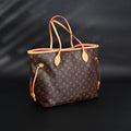 Louis Vuitton Neverfull MM Tote Bag – Monogram Canvas with Red Interior — view 1