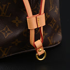 Louis Vuitton Neverfull MM Tote Bag – Monogram Canvas with Red Interior — view 15