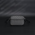 Gucci Ophidia GG Supreme Belt Bag – Black/Grey Monogram — view 1