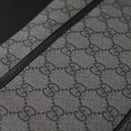 Gucci Ophidia GG Supreme Belt Bag – Black/Grey Monogram — view 10