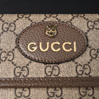 Gucci Ophidia GG Supreme Mini Belt Bag – Beige/Ebony with Web Stripe — view 3