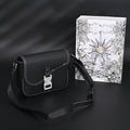 Dior Saddle Crossbody Bag – Black Grained Calfskin with Silver-Tone Hardware - Black with Silver-Tone Hardware — view 1