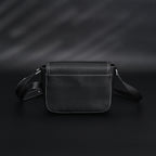 Dior Saddle Crossbody Bag – Black Grained Calfskin with Silver-Tone Hardware - Black with Silver-Tone Hardware — view 11