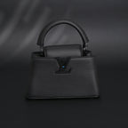 Chanel Classic Flap Bag – Black Quilted Caviar Leather with Gold-Tone Hardware — view 9