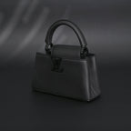 Chanel Classic Flap Bag – Black Quilted Caviar Leather with Gold-Tone Hardware — view 12