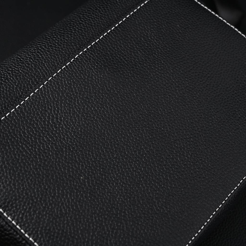 Dior Saddle Crossbody Bag – Black Grained Calfskin with Silver-Tone Hardware - Black with Silver-Tone Hardware — view 5