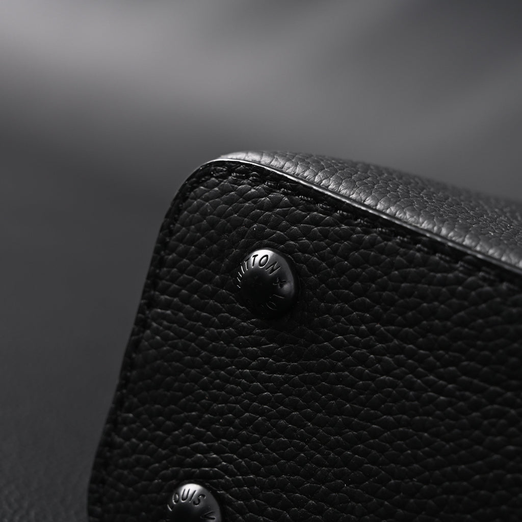 Chanel Classic Flap Bag – Black Quilted Caviar Leather with Gold-Tone Hardware — view 16