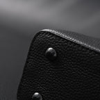 Chanel Classic Flap Bag – Black Quilted Caviar Leather with Gold-Tone Hardware — view 16