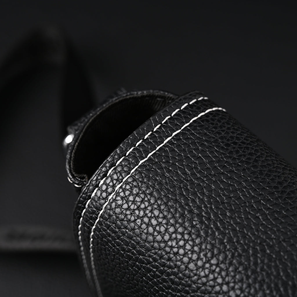 Dior Saddle Crossbody Bag – Black Grained Calfskin with Silver-Tone Hardware - Black with Silver-Tone Hardware — view 6