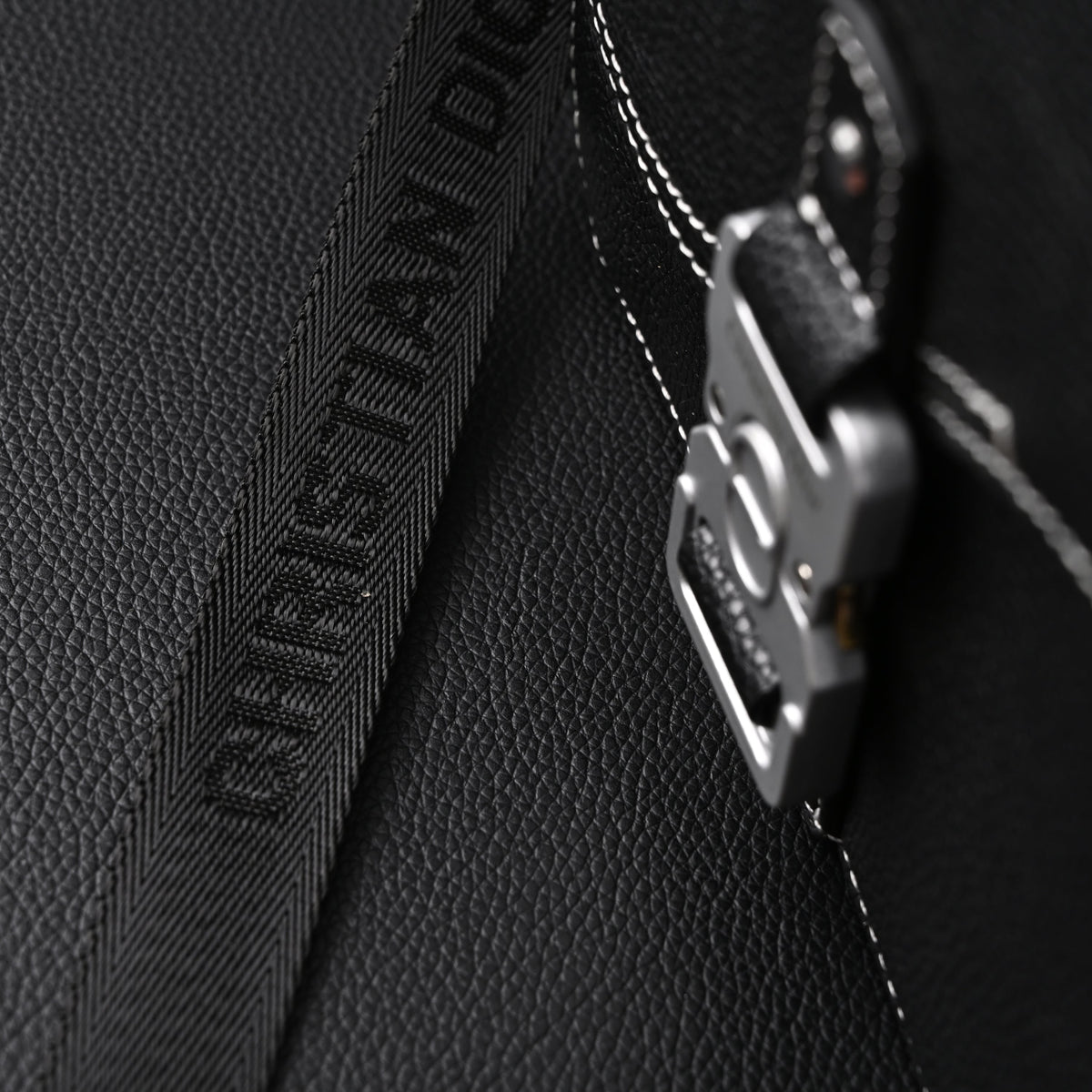 Dior Saddle Crossbody Bag – Black Grained Calfskin with Silver-Tone Hardware - Black with Silver-Tone Hardware — view 17