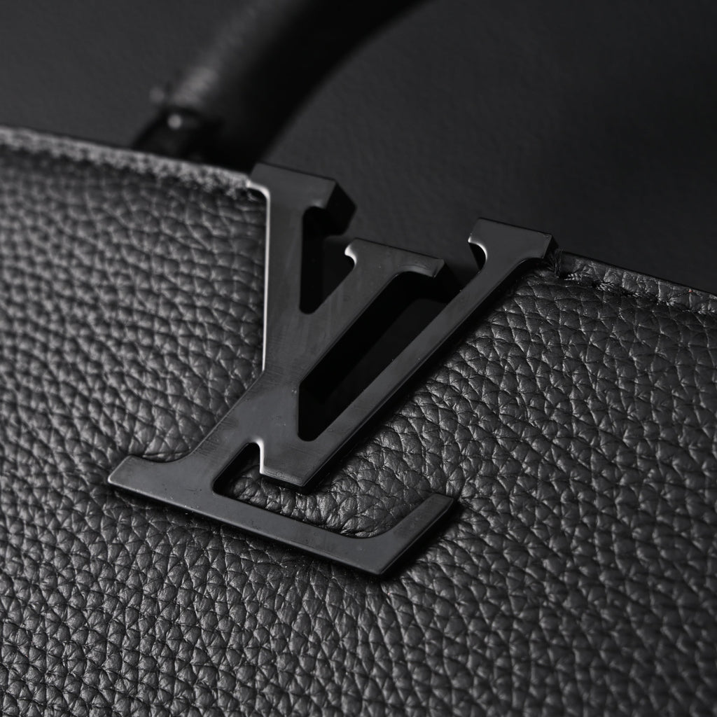 Chanel Classic Flap Bag – Black Quilted Caviar Leather with Gold-Tone Hardware — view 15