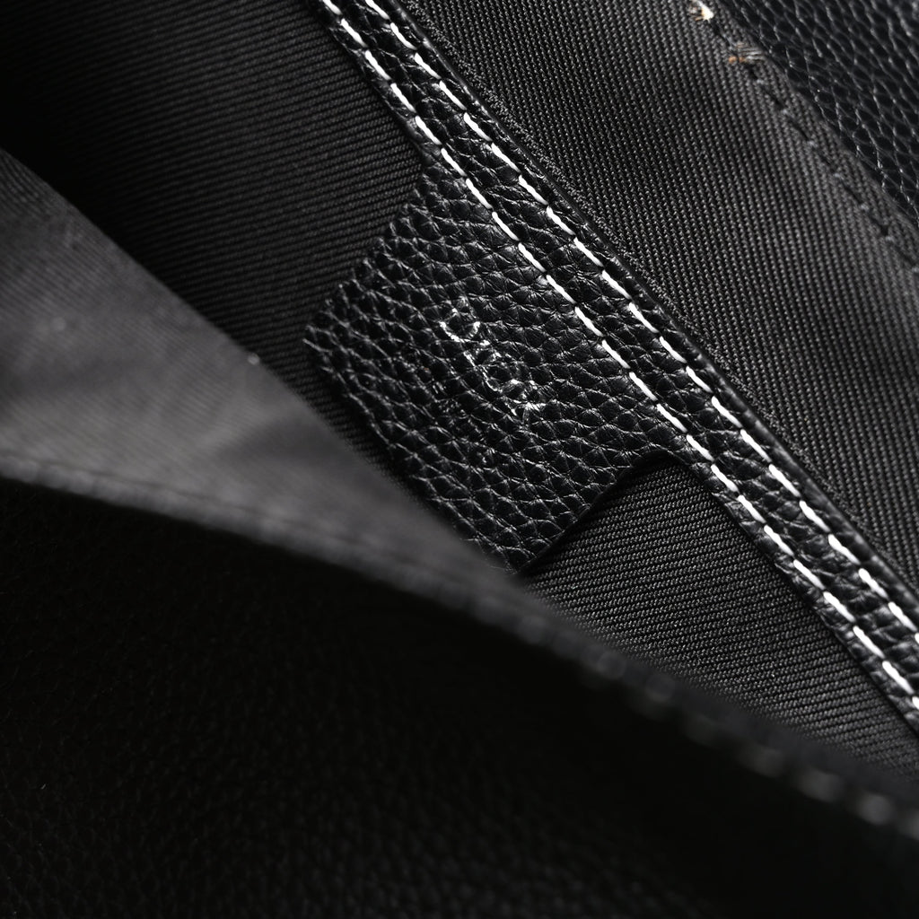 Dior Saddle Crossbody Bag – Black Grained Calfskin with Silver-Tone Hardware - Black with Silver-Tone Hardware — view 7
