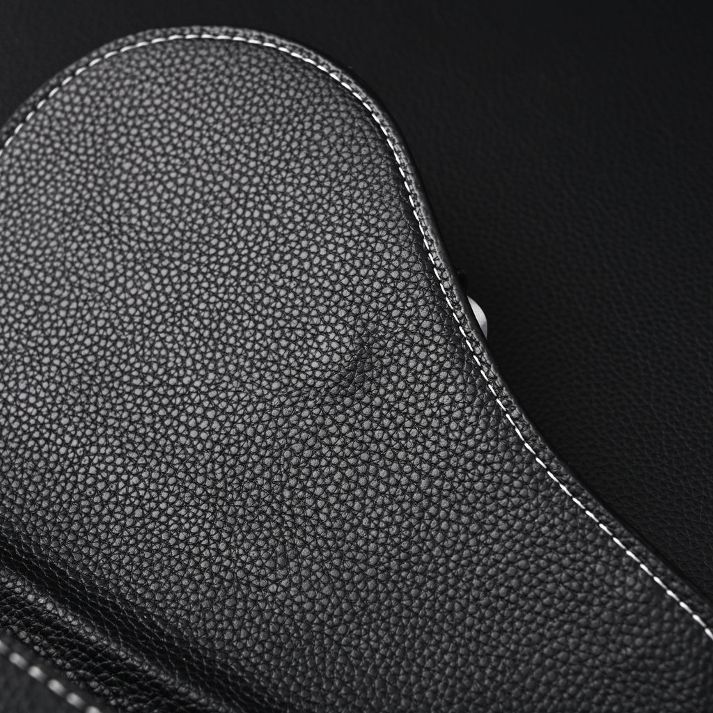 Dior Saddle Crossbody Bag – Black Grained Calfskin with Silver-Tone Hardware - Black with Silver-Tone Hardware — view 3
