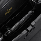 Chanel Classic Flap Bag – Black Quilted Caviar Leather with Gold-Tone Hardware — view 2