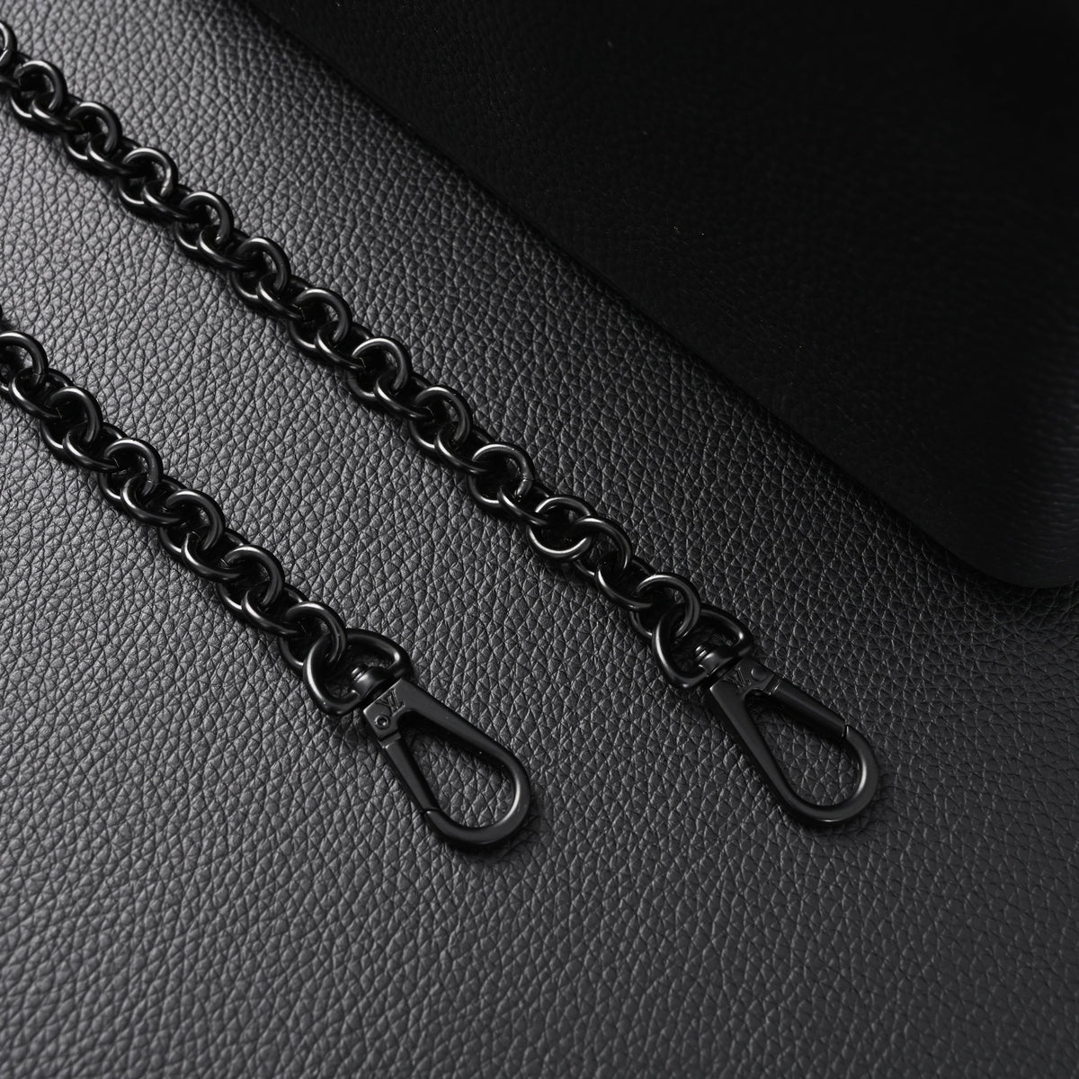 Chanel Classic Flap Bag – Black Quilted Caviar Leather with Gold-Tone Hardware — view 6