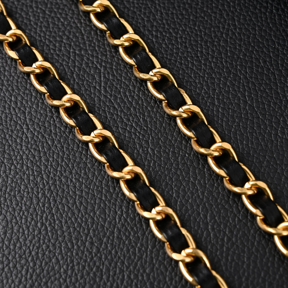 Chanel 19 Flap Bag – Black Quilted Lambskin with Gold & Ruthenium Hardware — view 4