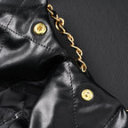 Chanel 19 Flap Bag – Black Quilted Lambskin with Gold & Ruthenium Hardware — view 10