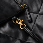 Chanel 19 Flap Bag – Black Quilted Lambskin with Gold & Ruthenium Hardware — view 2