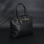 Miu Miu Leather Tote Bag – Classic Black — view 4