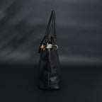 Miu Miu Leather Tote Bag – Classic Black — view 7