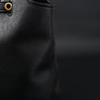 Miu Miu Leather Tote Bag – Classic Black — view 10
