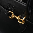 Miu Miu Leather Tote Bag – Classic Black — view 12