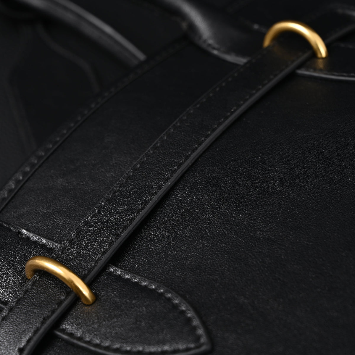 Miu Miu Leather Tote Bag – Classic Black — view 14