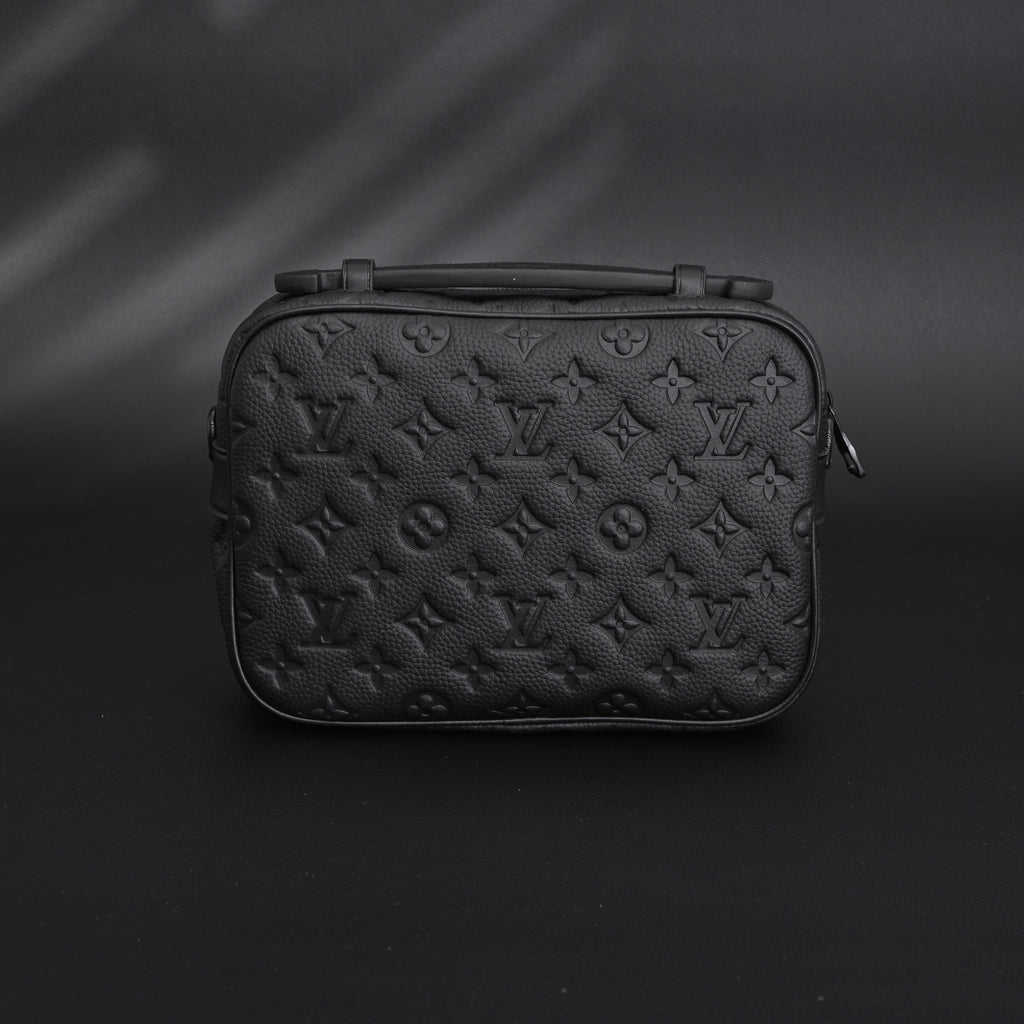Louis Vuitton Capucines BB Top Handle Bag – Black Taurillon Leather - Classic Black — view 3