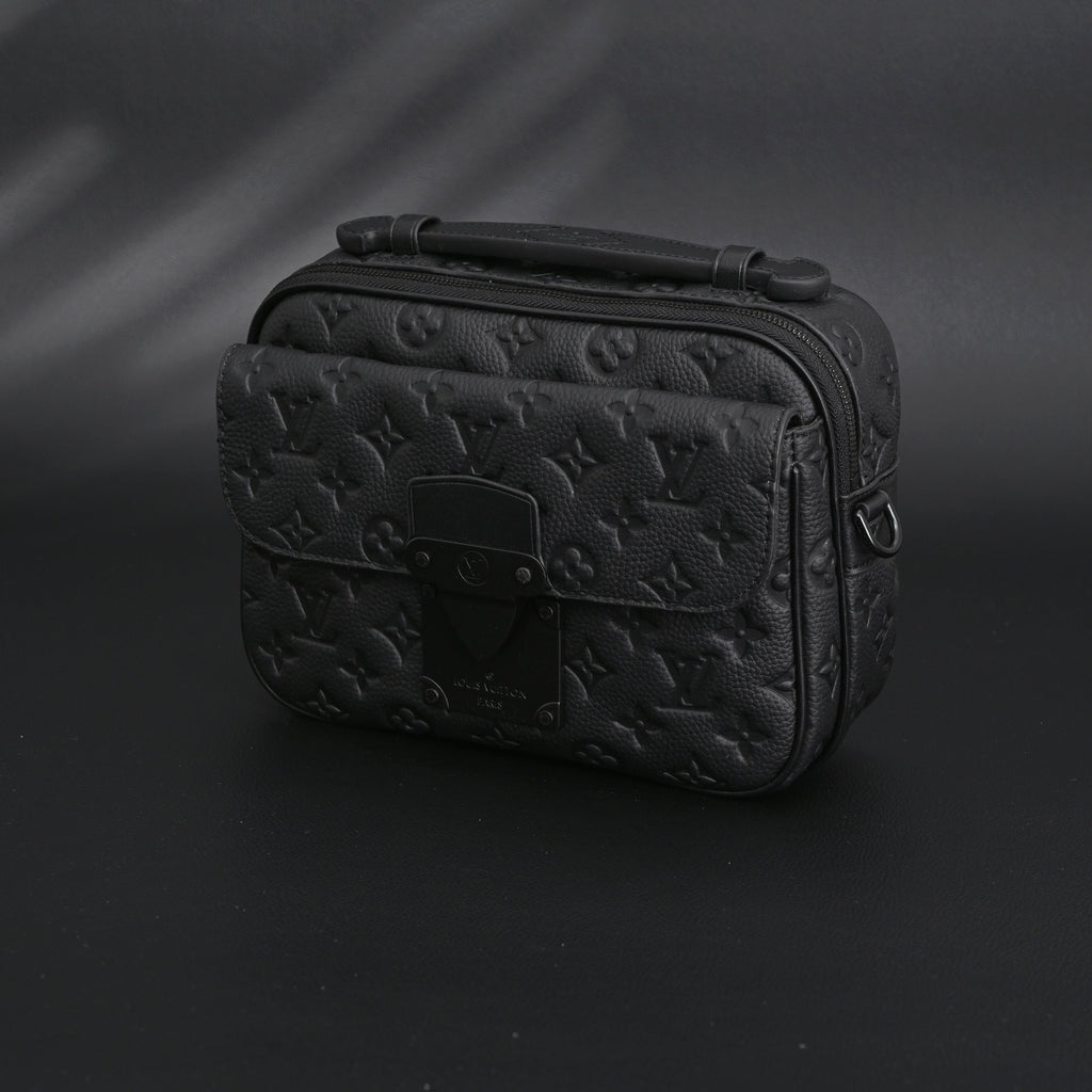 Louis Vuitton Capucines BB Top Handle Bag – Black Taurillon Leather - Classic Black — view 5