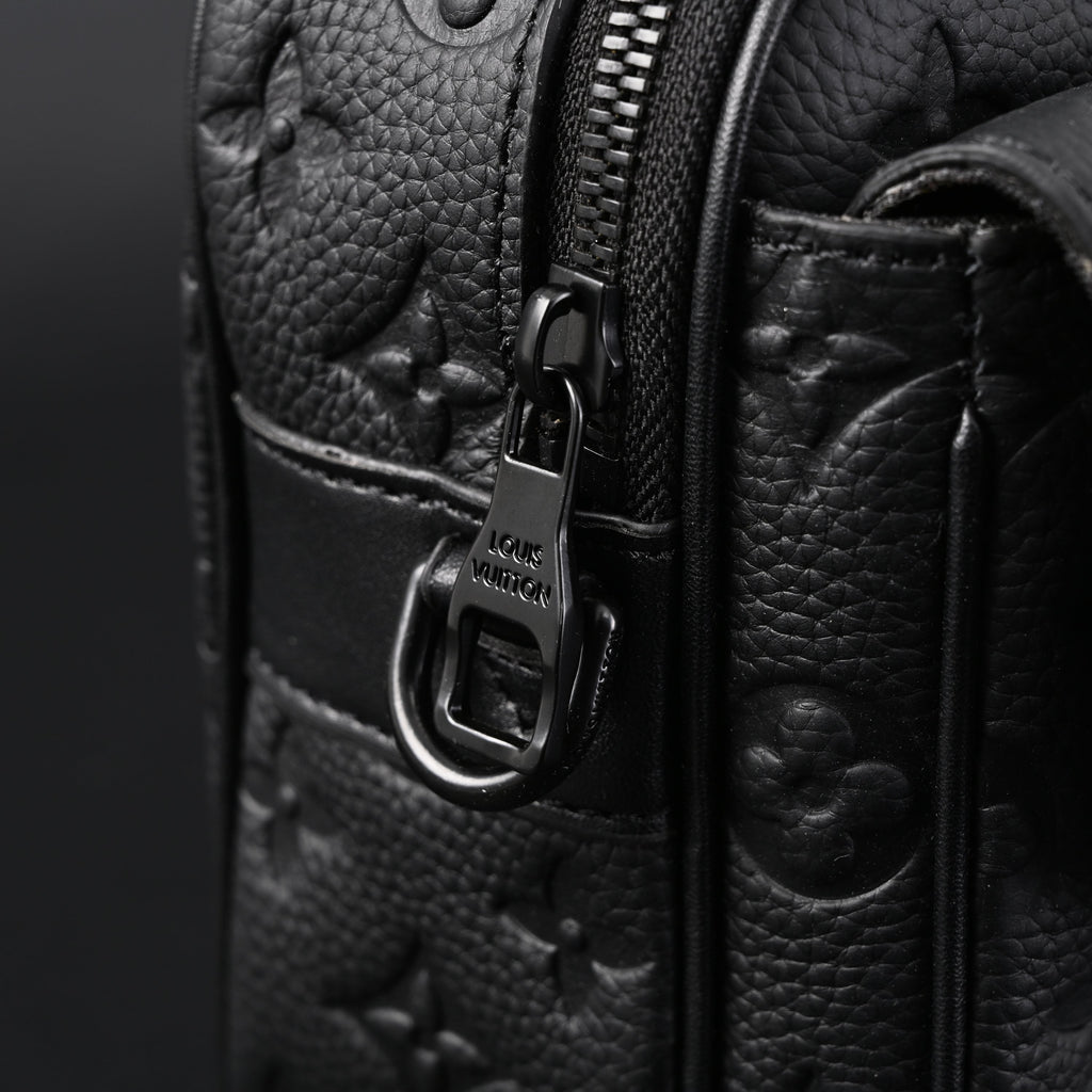 Louis Vuitton Capucines BB Top Handle Bag – Black Taurillon Leather - Classic Black — view 9